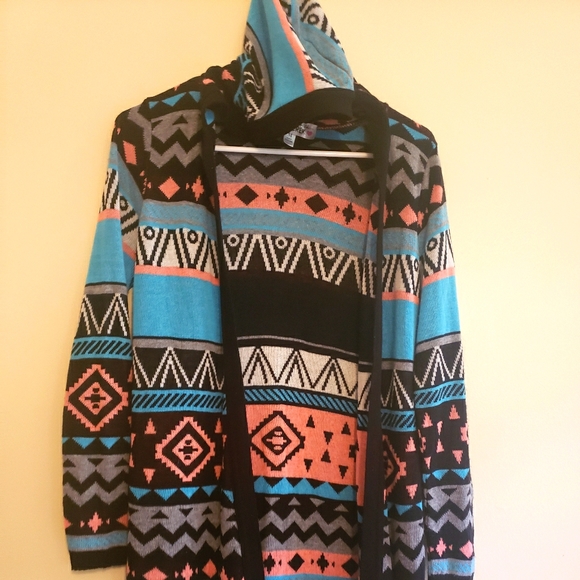 Im in love with Derek Sweaters - Hooded Open Cardigan